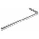 Porte serviette rabattable Ø 14x465/471 mm, support inox, inox brossé 316