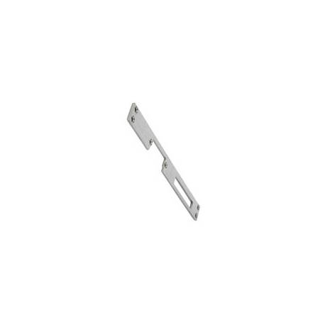 Têtière longue réversible, 250x25x3 mm, inox