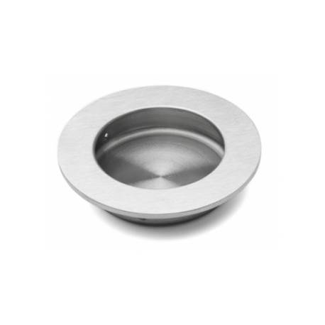 Cuvette ronde encastrée Ø 80 mm, inox brossé 316