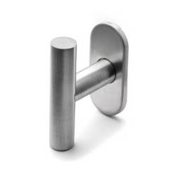 Béquille de fenêtre T 16 mm, inox brossé 316